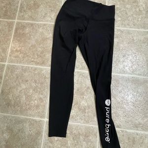 Pure Barre Lululemon Wunder Under Leggings